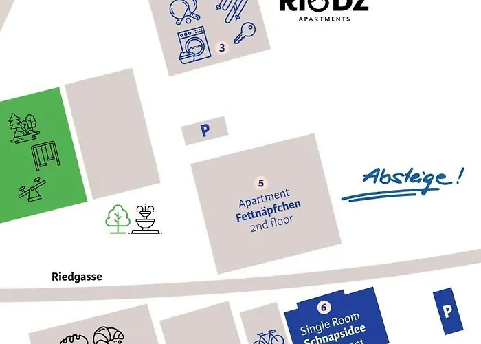 Daire Absteige Innsbruck- Zentrale Ferienapartments *